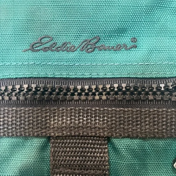 Eddie Bauer Forest Green and Black Mini Bag-crossover - Picture 3 of 8